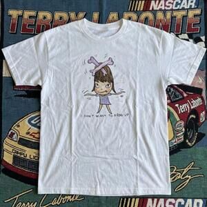 Yoshitomo Nara I Dont Want To Grow Up White Cotton T Shirt